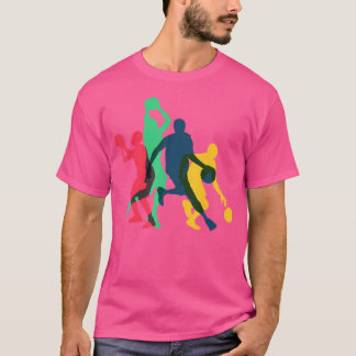 Vintage Basketballgeschenke für Männer Frauen Kind T-Shirt