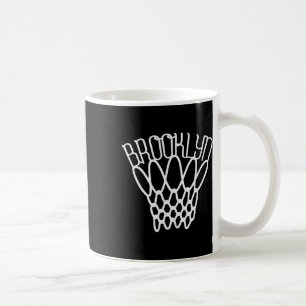 Vintage-Basketballnetz-Spiel Brooklyn City New Yor Kaffeetasse