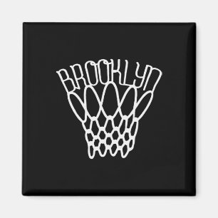 Vintage-Basketballnetz-Spiel Brooklyn City New Yor Magnet