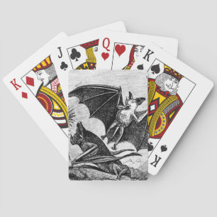 Vintage BAT Art Poker Spielkarten