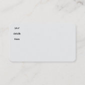 Vintage Bat Gothic Vampire Visitenkarte (Rückseite)