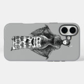 Vintage Bat Lady Case-Mate iPhone Hülle (Rückseite (Horizontal))