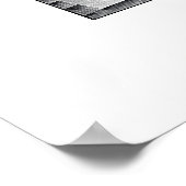 Vintage Bathtub Poster (Ecke)