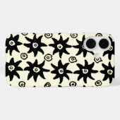 Vintage Batik Stars Textile Tapete Muster Case-Mate iPhone Hülle (Rückseite (Horizontal))