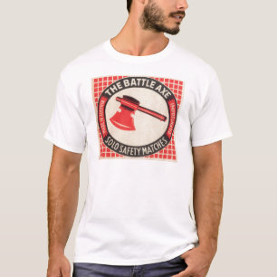 Vintage Battle Axe Matchbox-Logo T-Shirt