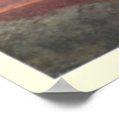 Vintage Battmalerei (1909) Poster (Ecke)