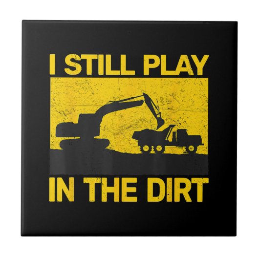 Vintage Bauausrüstung, schwere Arbeit für Fliese (Vorderseite)