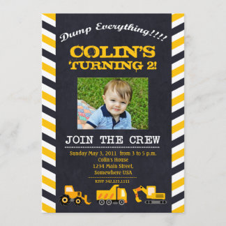 Vintage Baueinladung Einladung