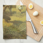 Vintage Bauer, Zurück in den landwirtschaftlichen Geschirrtuch (Viertel Falte)