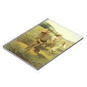 Vintage Bauer, Zurück in den landwirtschaftlichen Notizblock (Linke Seite)