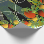 Vintage "Bauern gewollte" Mars-Einstellung Geschenkpapier (Ecke)