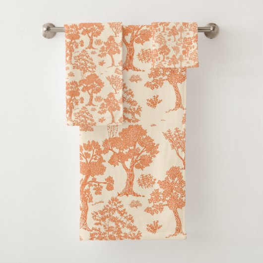 Vintage Baum Badhandtuch Set (Insitu)
