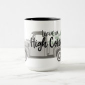 Vintage Baumwoll-LKW-Tasse Tasse (Zentrum)