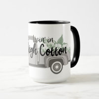 Vintage Baumwoll-LKW-Tasse