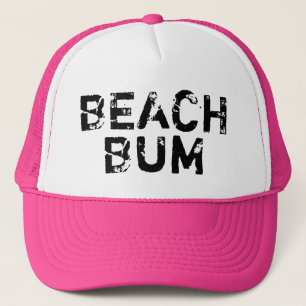 Vintage Beach Bum Truckerhut für den Sommer Truckerkappe