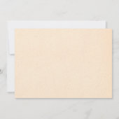 Vintage Beach Sand Dollar Hochzeit Einladungen (Rückseite)