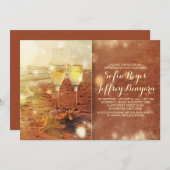 Vintage Beachveranstaltung Einladung (Vorne/Hinten)