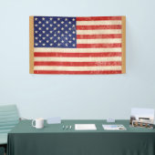 Vintage beängstigende amerikanische Flagge Banner (Messeveranstaltung)