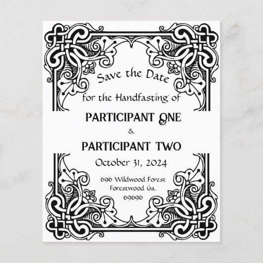 Vintage Bearbeitung von Rahmen oder Hochzeitarbeit (Vorderseite)