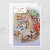Vintage Beatrix Potter Neue Glückwünsche (Vorne/Hinten)