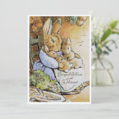 Vintage Beatrix Potter - Neue Twins Glückwünsche (Stehend Vorderseite)