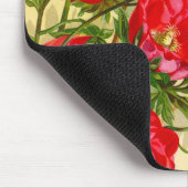 Vintage Beauties Blumenmousepad Mousepad (Ecke)