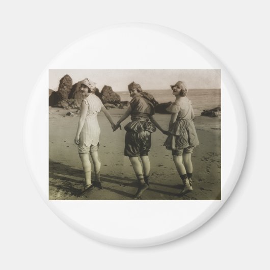 Vintage Beauties Magnet (Vorne)