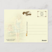 Vintage Beauties Postkarte (Rückseite)