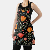 Vintage Beautiful Floral Populäre Sammlung Schürze (InSitu)