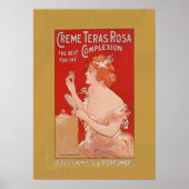 Vintage Beauty-Werbung Poster (Vorne)