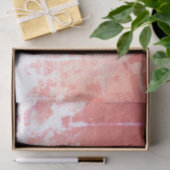 Vintage, bedrückte, hellrosa decoupage crafts seidenpapier (Geschenk)