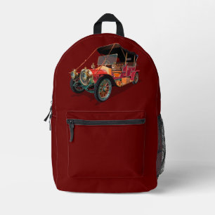 Vintage Bedruckter Rucksack