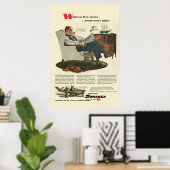 Vintage Beechcraft Poster #1 (Heimbüro)