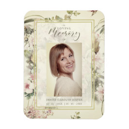 Vintage Beerdigung der Gedenkstätte Magnet