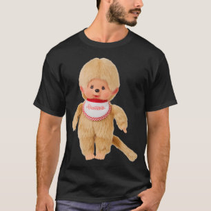 Vintage Beige Monchhichi-Puppen-Aufkleber T-Shirt