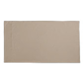 Vintage Beige und Blauer Schmetterling Kissenbezug (Rückseite-Links)