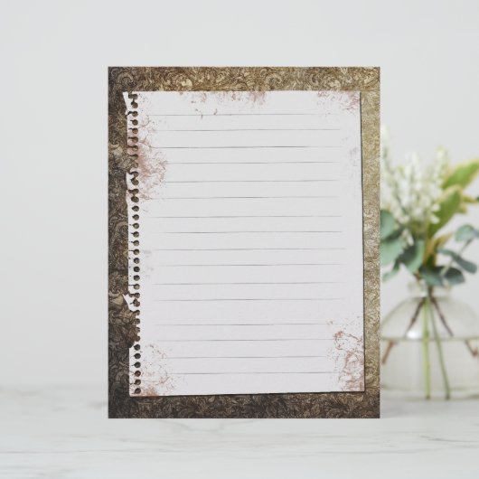 Vintage Beilage III (Stehend Vorderseite)