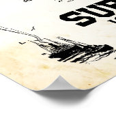 Vintage Beizcreme Poster (Ecke)