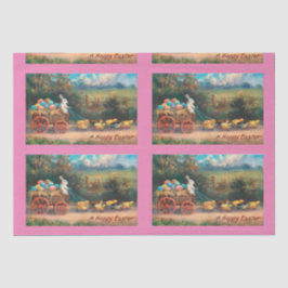 Vintage Beleuchtung mit Kartonpapier Seidenpapier