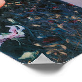 Vintage Beleuchtungsfarbe Poster (Ecke)