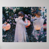 Vintage Beleuchtungsfarbe Poster (Vorne)