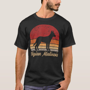 Vintage belgische Malinois Dog Pet Lovers Damen Fr T-Shirt