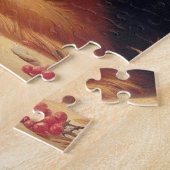 Vintage belgische Tervuren-Malerei Puzzle (Seite)