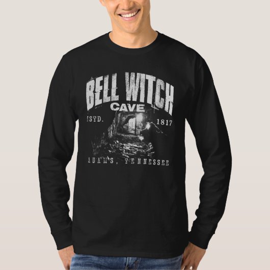 Vintage Bell Witch Höhle 1817 T-Shirt (Vorderseite)