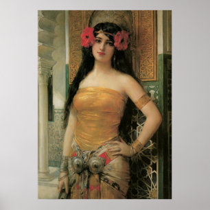 Vintage-Belle-Plakat Poster