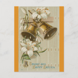 Vintage Bells and Lilies Postkarte