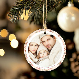 Vintage benutzerdefinierte Floral-Keramik-Ornament Keramik Ornament