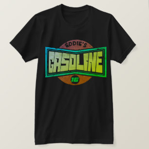 Vintage-Benzinschild Retro-Abzeichen anpassbar T- T-Shirt
