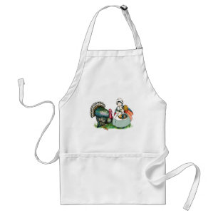 Vintage bereit für Thanksgiving Schürze