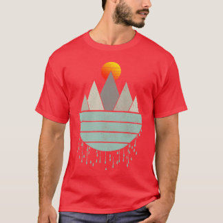 Vintage Berge Wandern Camping Felsenklettern fri T-Shirt